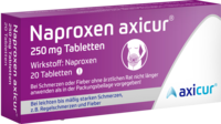 NAPROXEN axicur 250 mg Tabletten